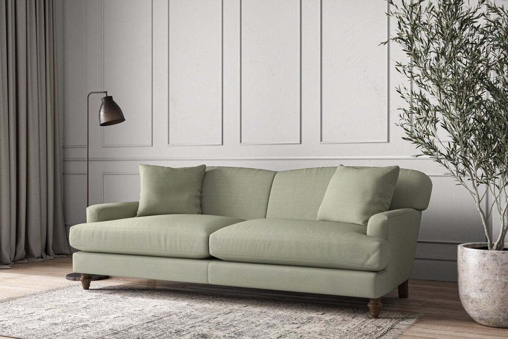 Deni Grand Sofa - Recycled Cotton Seaspray