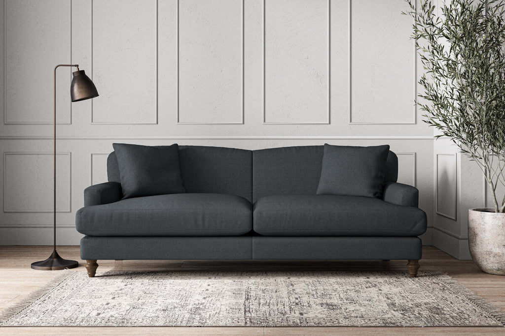 Deni Grand Sofa - Recycled Cotton Thunder