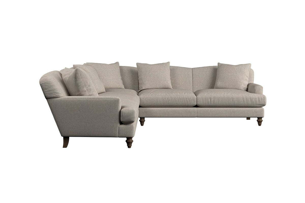 Deni Large Corner Sofa - Brera Linen Indigo