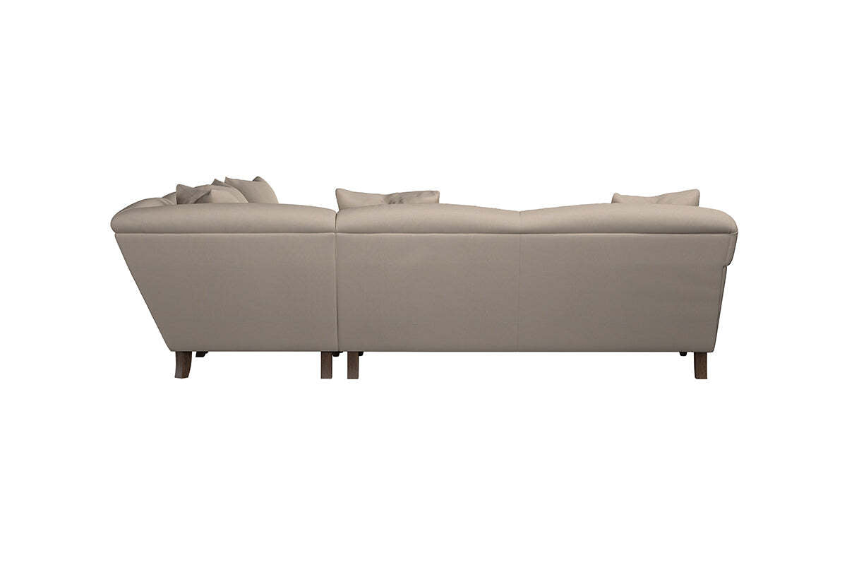 Deni Large Corner Sofa - Recycled Cotton Thunder