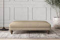 Deni Large Footstool - Brera Linen Pebble