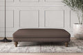 Deni Large Footstool - Recycled Cotton Mocha