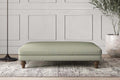 Deni Large Footstool - Recycled Cotton Seaspray