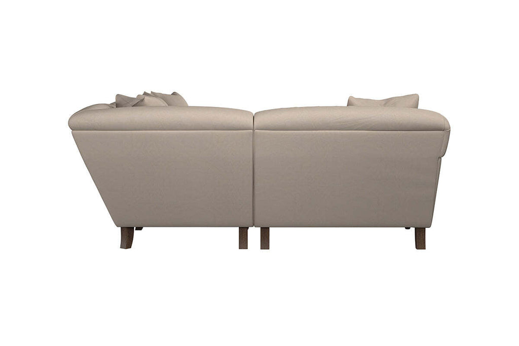 Deni Large Left Hand Corner Sofa - Recycled Cotton Flax