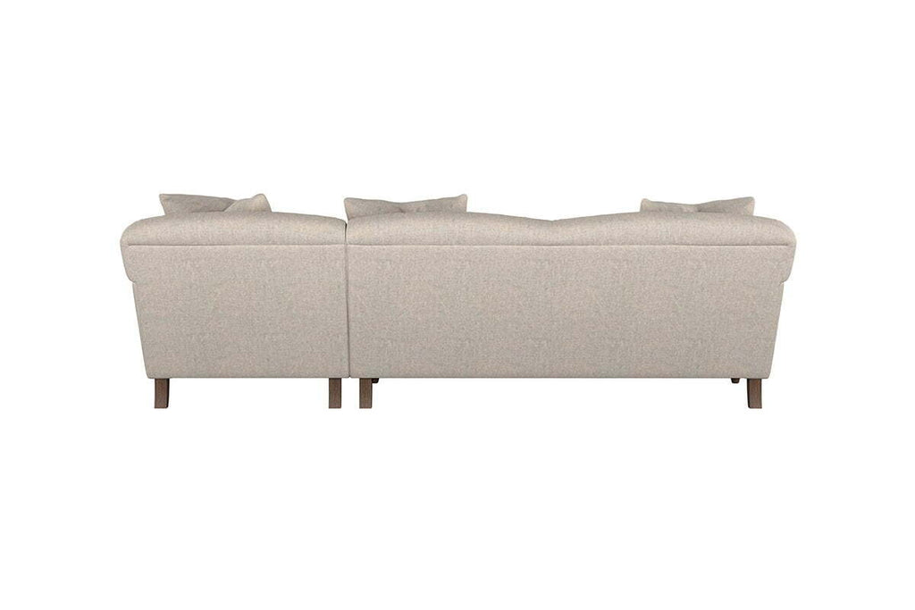 Deni Large Right Hand Chaise Sofa - Brera Linen Dusk