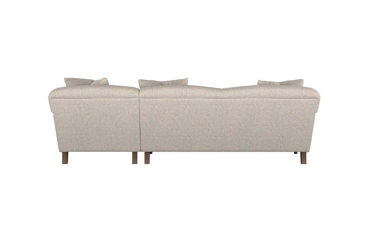 Deni Large Right Hand Chaise Sofa - Brera Linen Sage