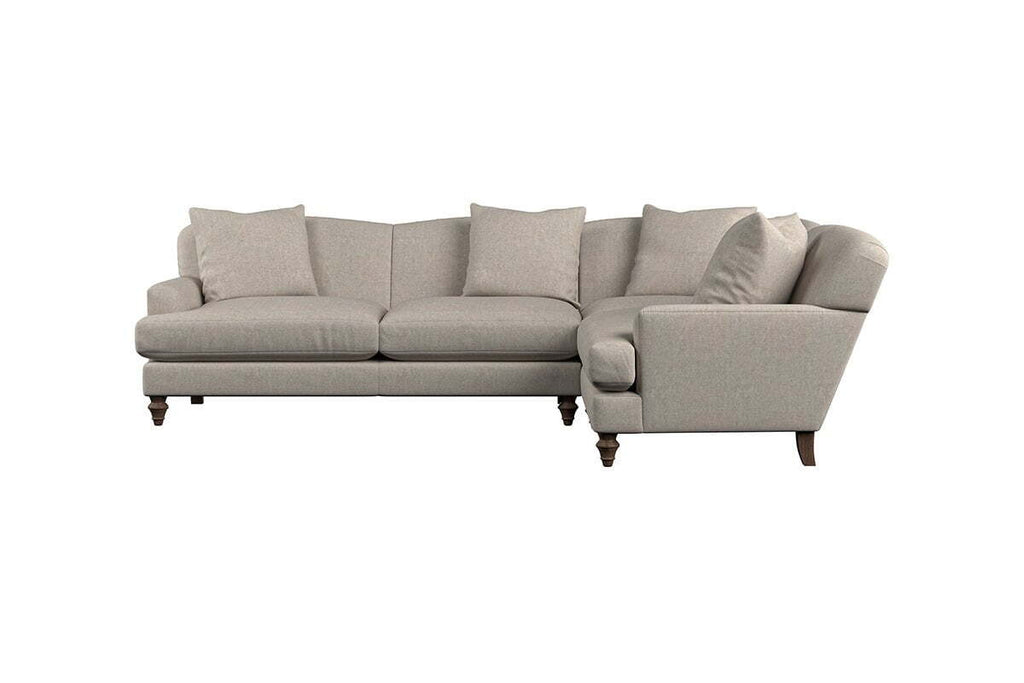 Deni Large Right Hand Corner Sofa - Brera Linen Pebble