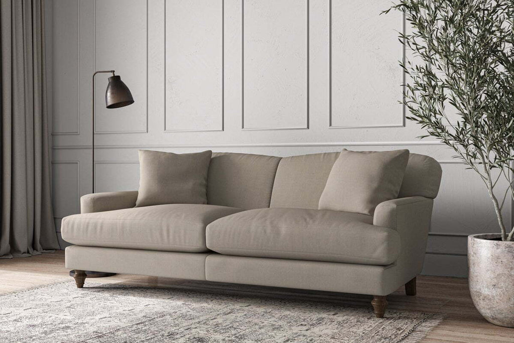 Deni Large Sofa - Recycled Cotton Flax