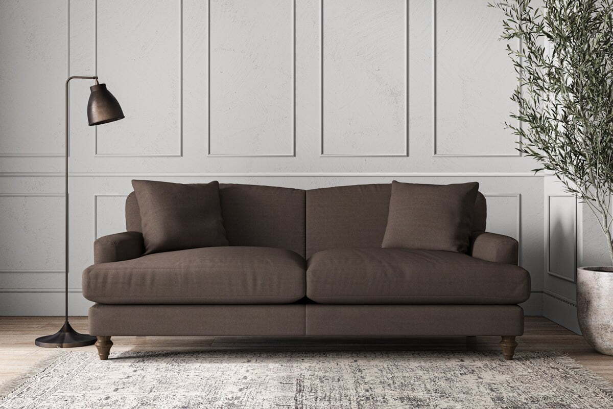 Deni Large Sofa - Recycled Cotton Mocha