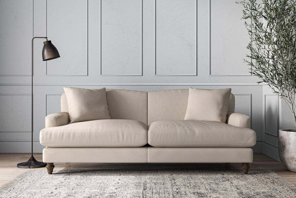 Deni Large Sofa - Recycled Cotton Natural