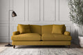 Deni Large Sofa - Recycled Cotton Ochre