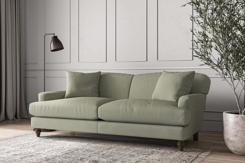 Deni Large Sofa - Recycled Cotton Seaspray