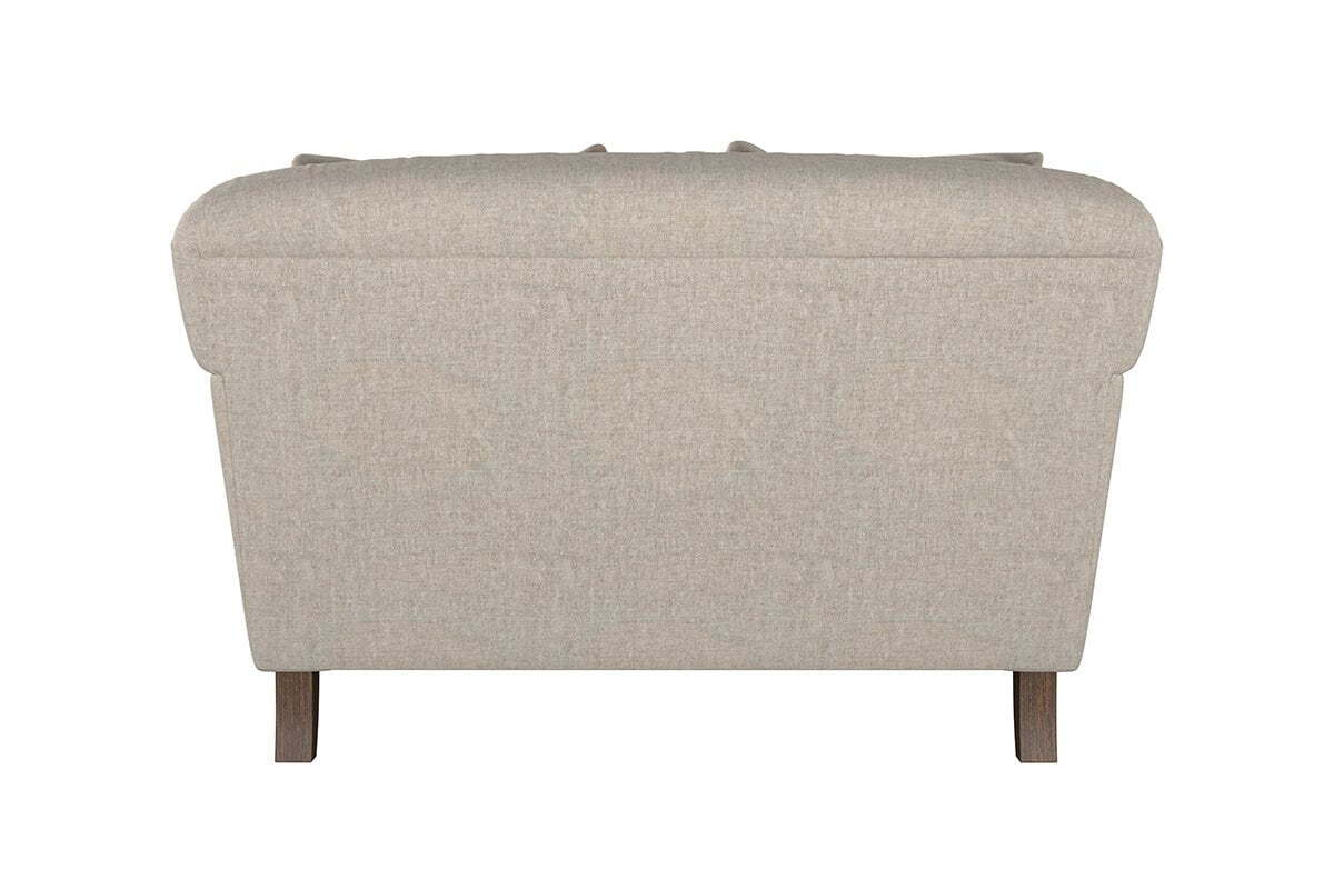 Deni Love Seat - Brera Linen Indigo