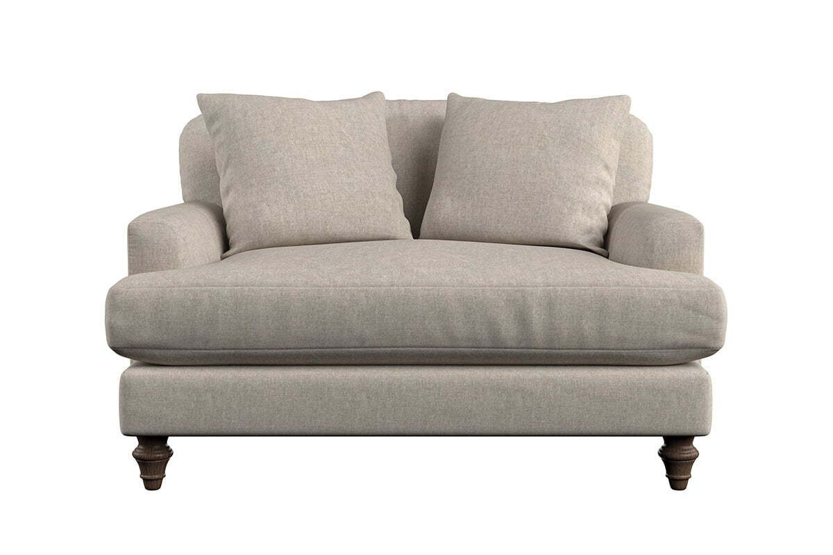 Deni Love Seat - Brera Linen Sage