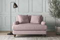 Deni Love Seat - Recycled Cotton Lavender