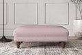 Deni Medium Footstool - Recycled Cotton Lavender