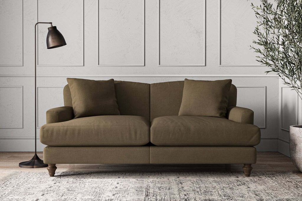 Deni Medium Sofa - Brera Linen Chestnut