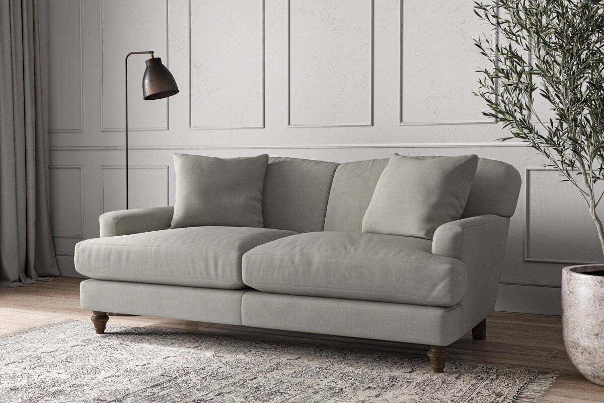 Deni Medium Sofa - Brera Linen Smoke
