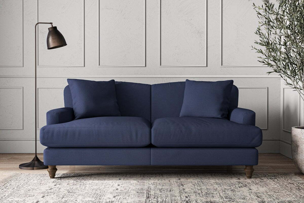 Deni Medium Sofa - Recycled Cotton Navy