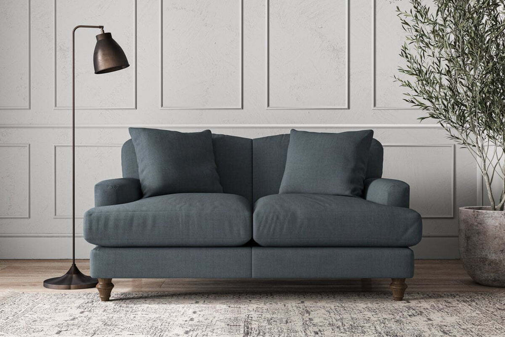Deni Small Sofa - Brera Linen Dusk