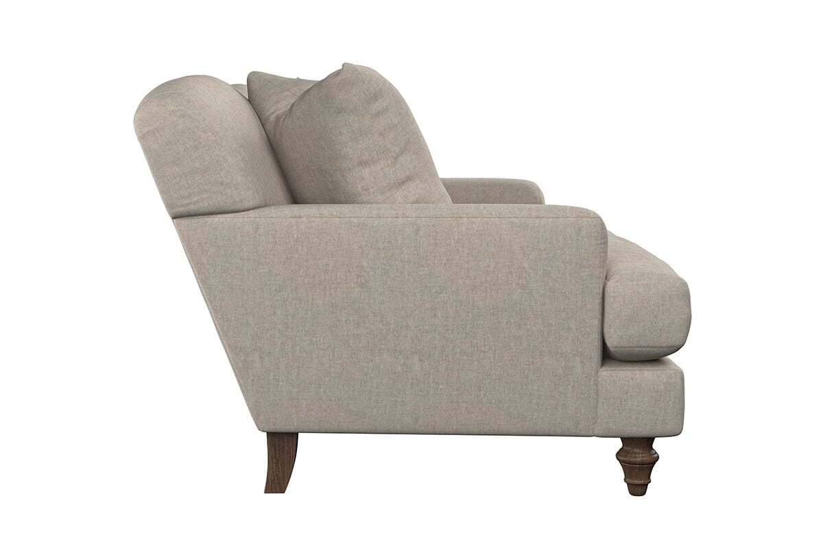 Deni Small Sofa - Brera Linen Espresso