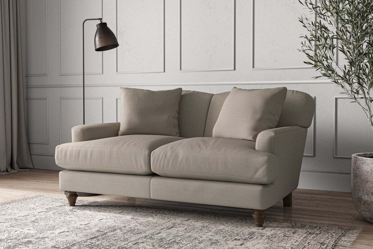 Deni Small Sofa - Recycled Cotton Flax