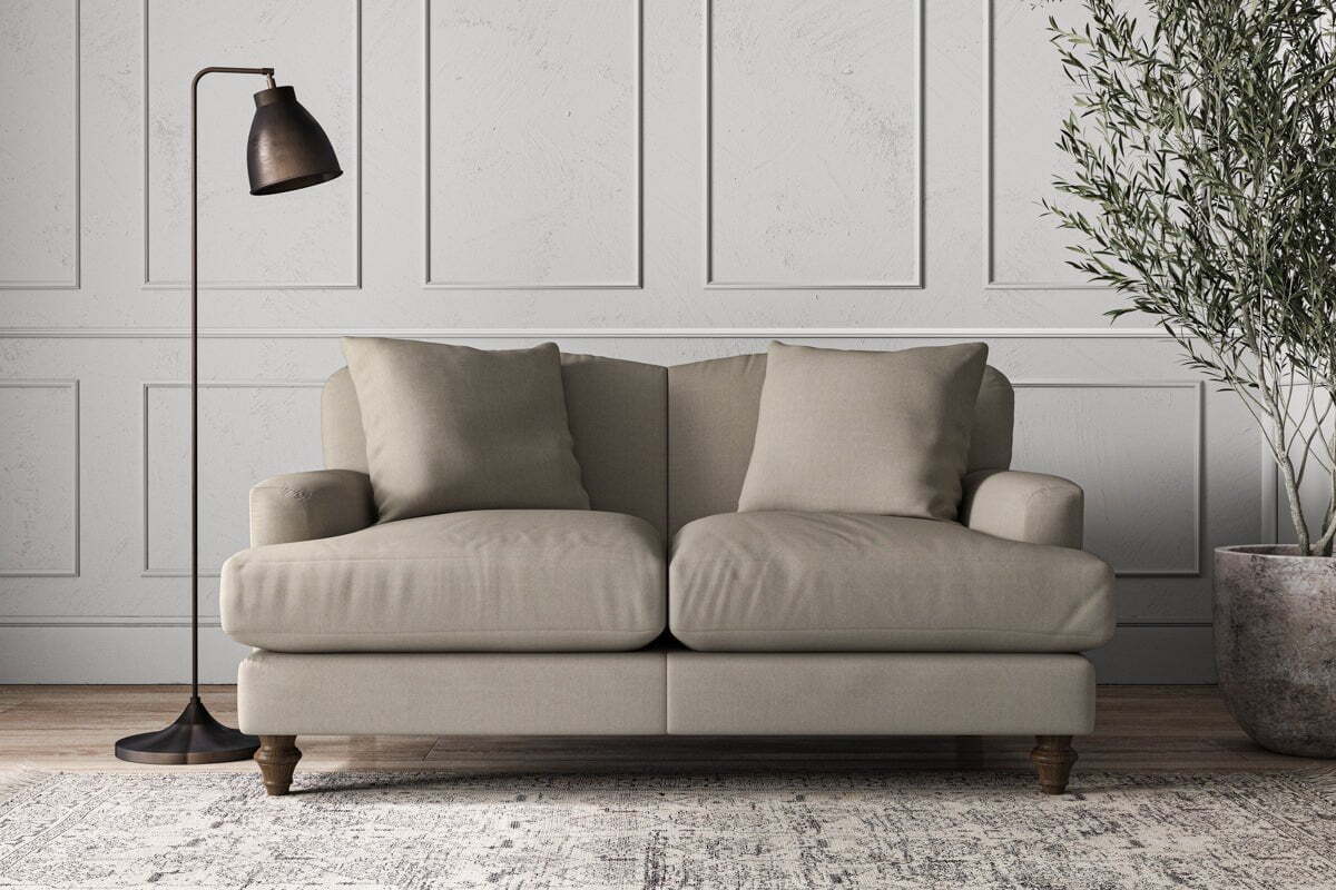 Deni Small Sofa - Recycled Cotton Flax