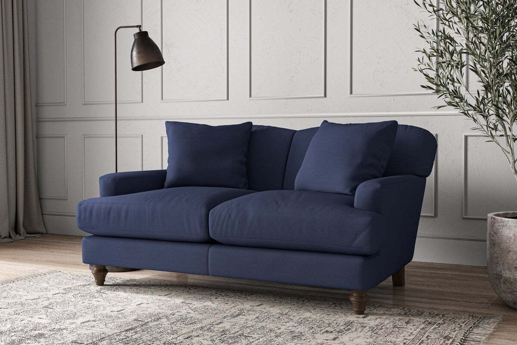 Deni Small Sofa - Recycled Cotton Navy