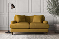 Deni Small Sofa - Recycled Cotton Ochre