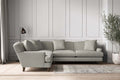Deni Super Grand Left Hand Corner Sofa - Brera Linen Smoke