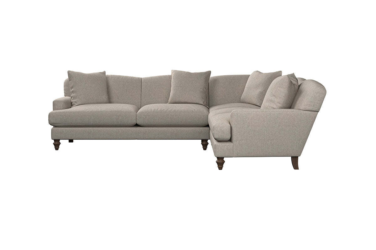 Deni Super Grand Right Hand Corner Sofa - Brera Linen Pebble