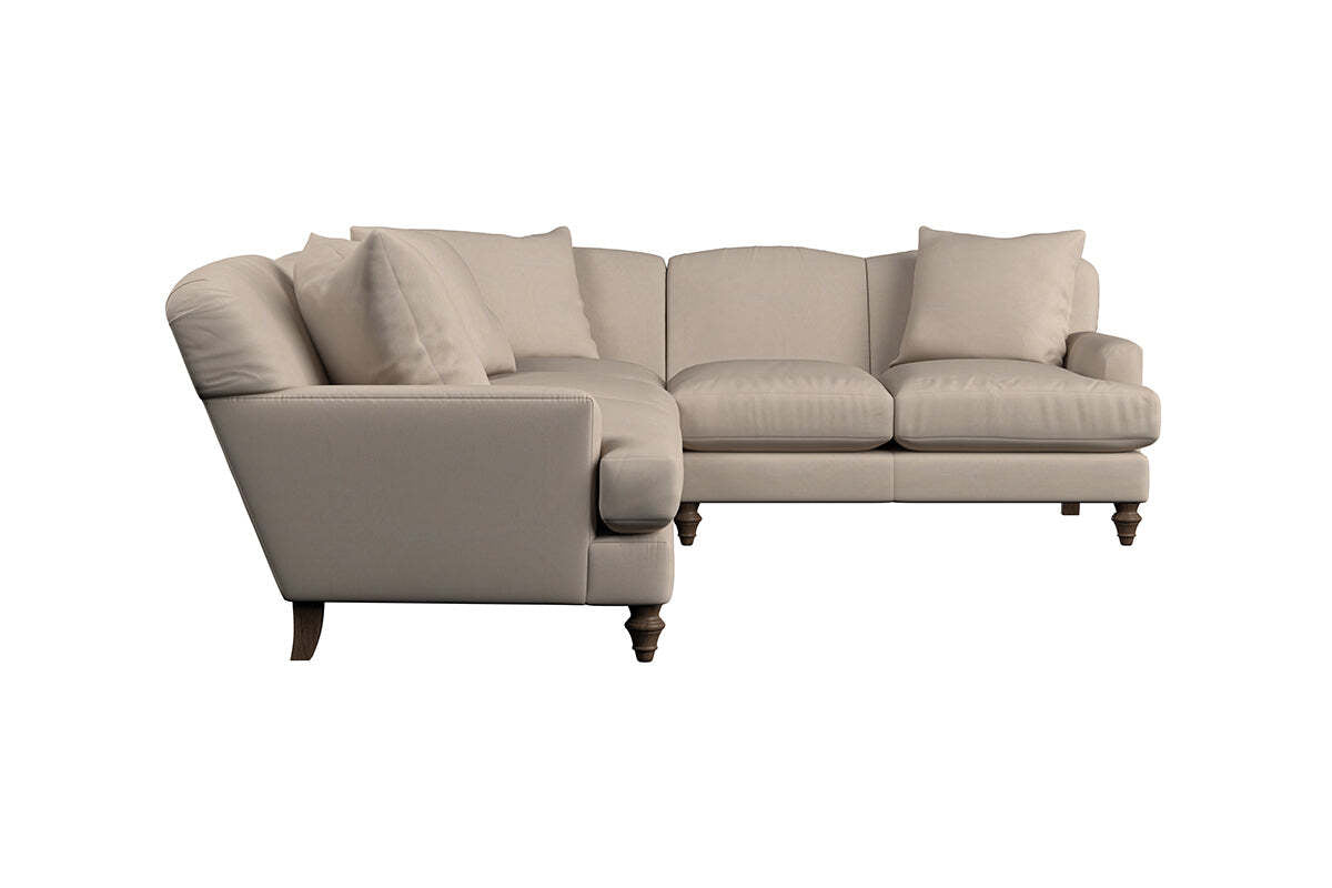 Deni Super Grand Right Hand Corner Sofa - Recycled Cotton Horizon