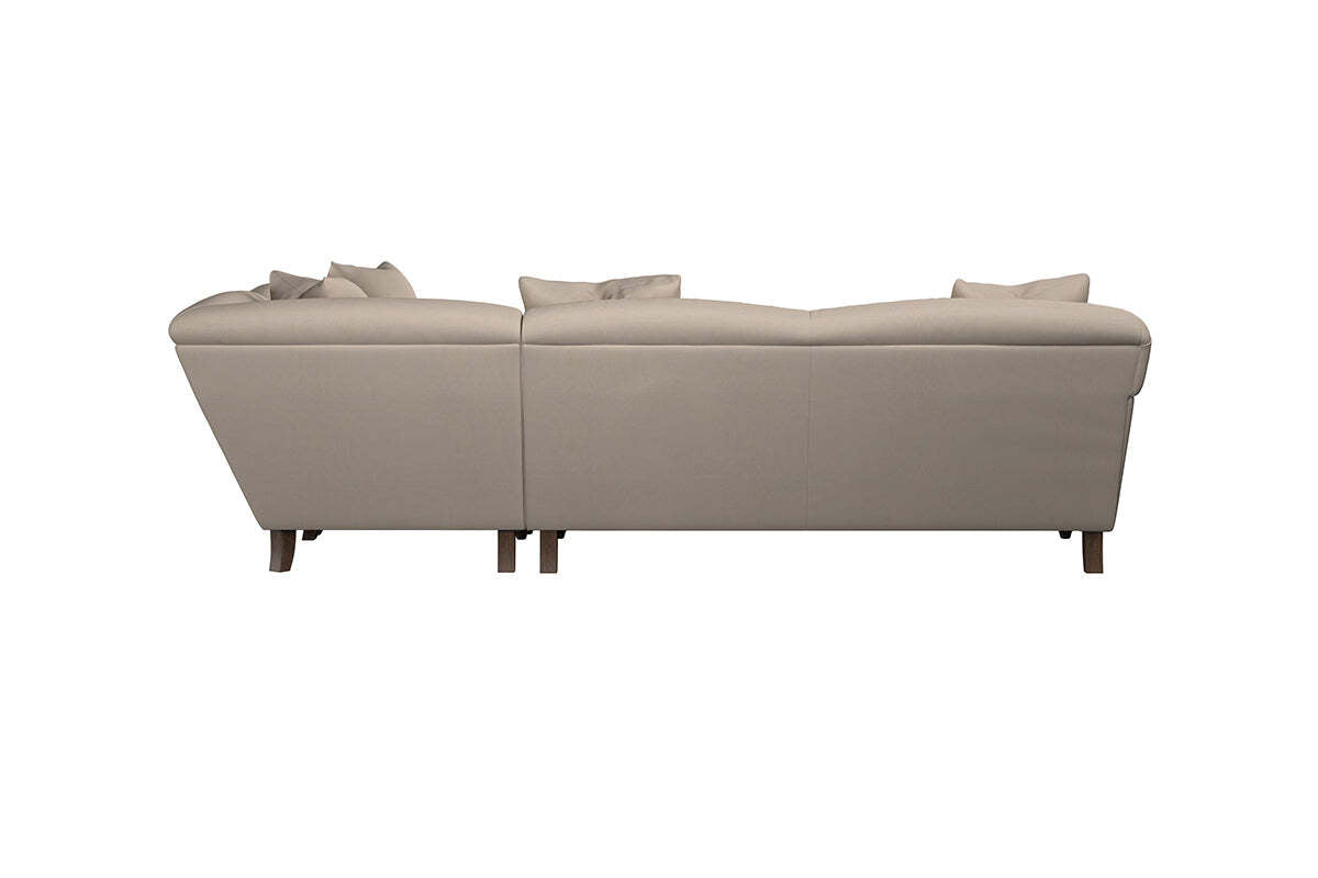 Deni Super Grand Right Hand Corner Sofa - Recycled Cotton Horizon