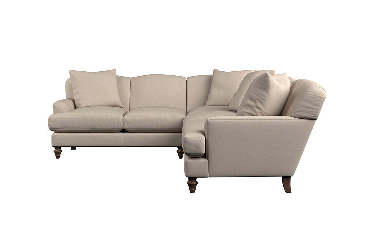 Deni Super Grand Right Hand Corner Sofa - Recycled Cotton Thunder