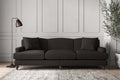 Deni Super Grand Sofa - Brera Linen Espresso