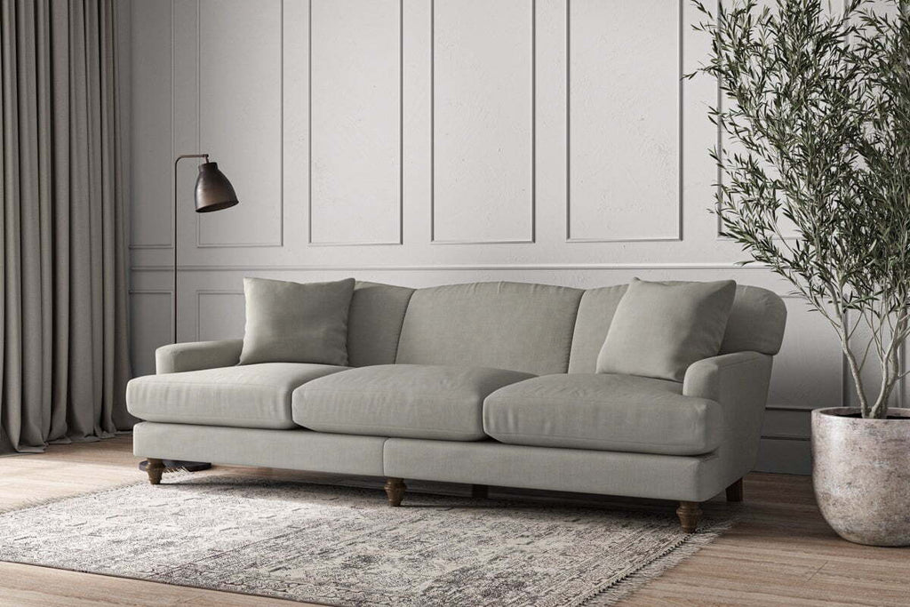 Deni Super Grand Sofa - Brera Linen Smoke