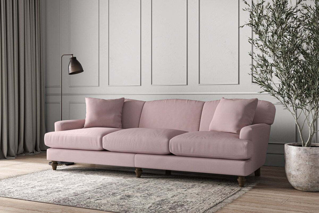 Deni Super Grand Sofa - Recycled Cotton Lavender