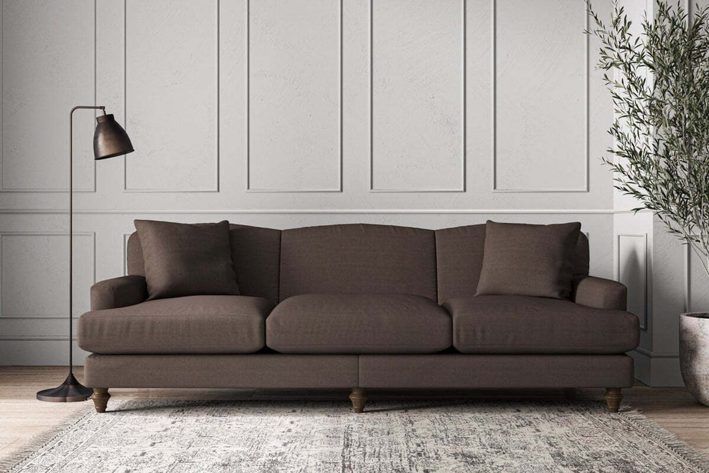 Deni Super Grand Sofa - Recycled Cotton Mocha