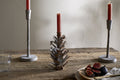 Elagalu Pine Cone Candle Holder - Zinc