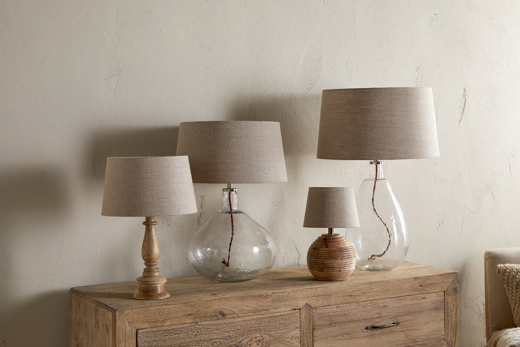 Embaata Linen Lampshade - Natural