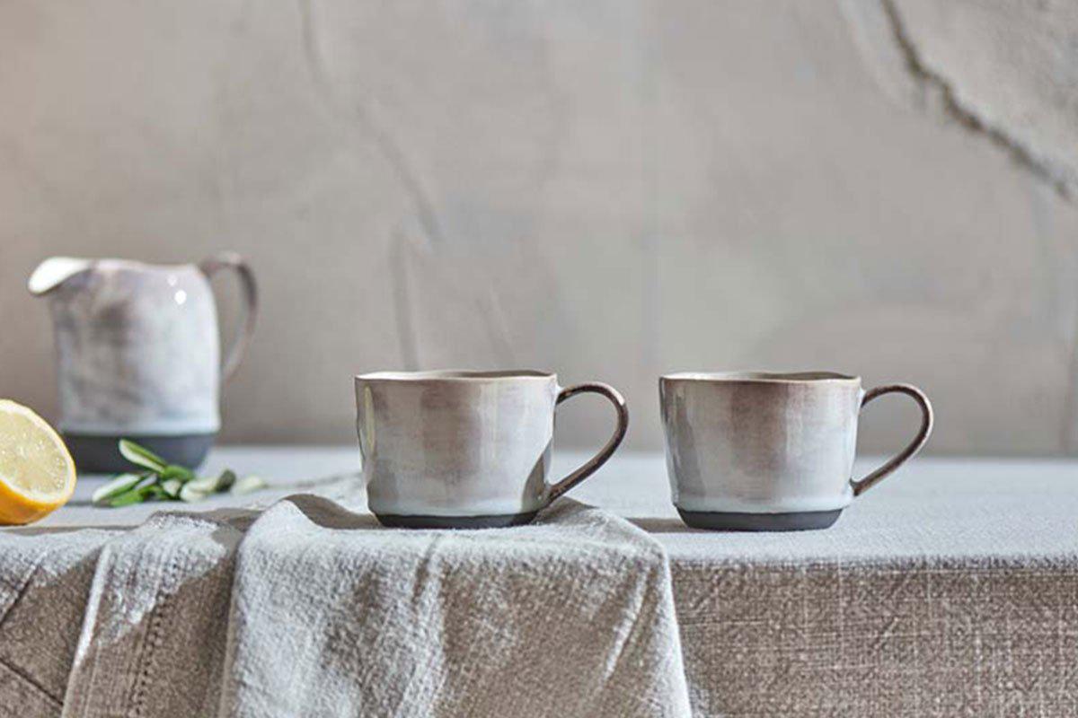 Edo Mug - Small - Slate - (Set of 2)