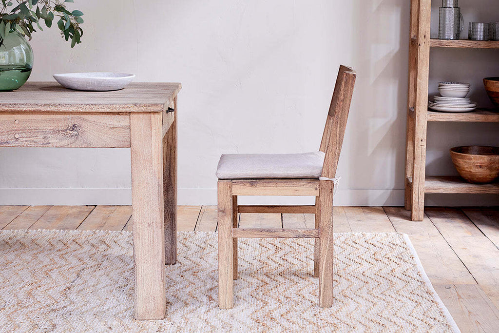 Fioni Reclaimed Wood Dining Chair - Natural