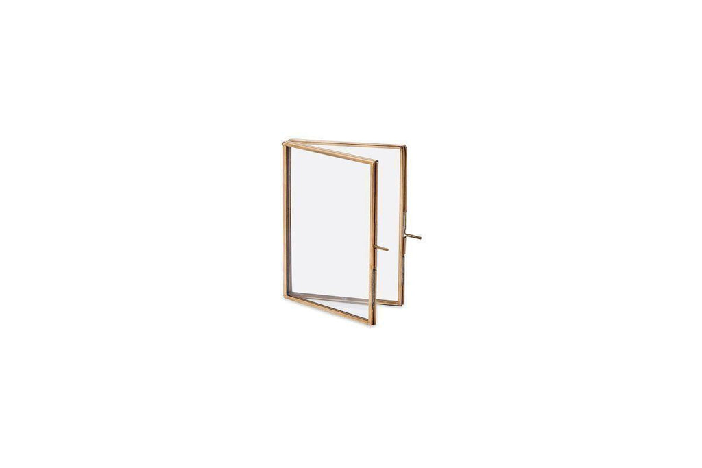 Folded Danta Frame - Antique Brass