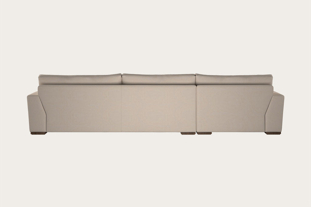 Guddu Large Left Hand Corner Sofa - Brera Linen Granite