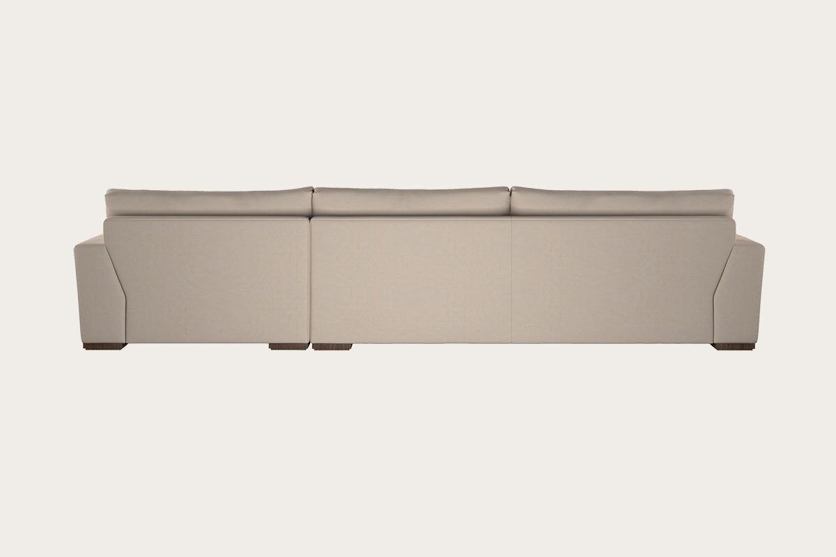 Guddu Large Left Hand Corner Sofa - Brera Linen Jade