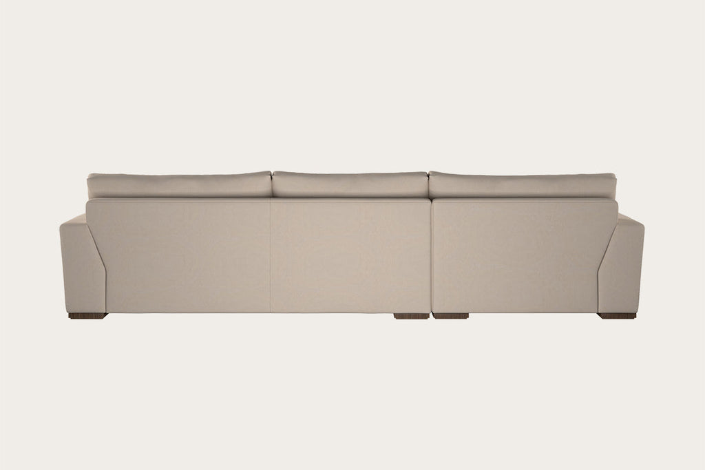 Guddu Large Left Hand Corner Sofa - Brera Linen Smoke