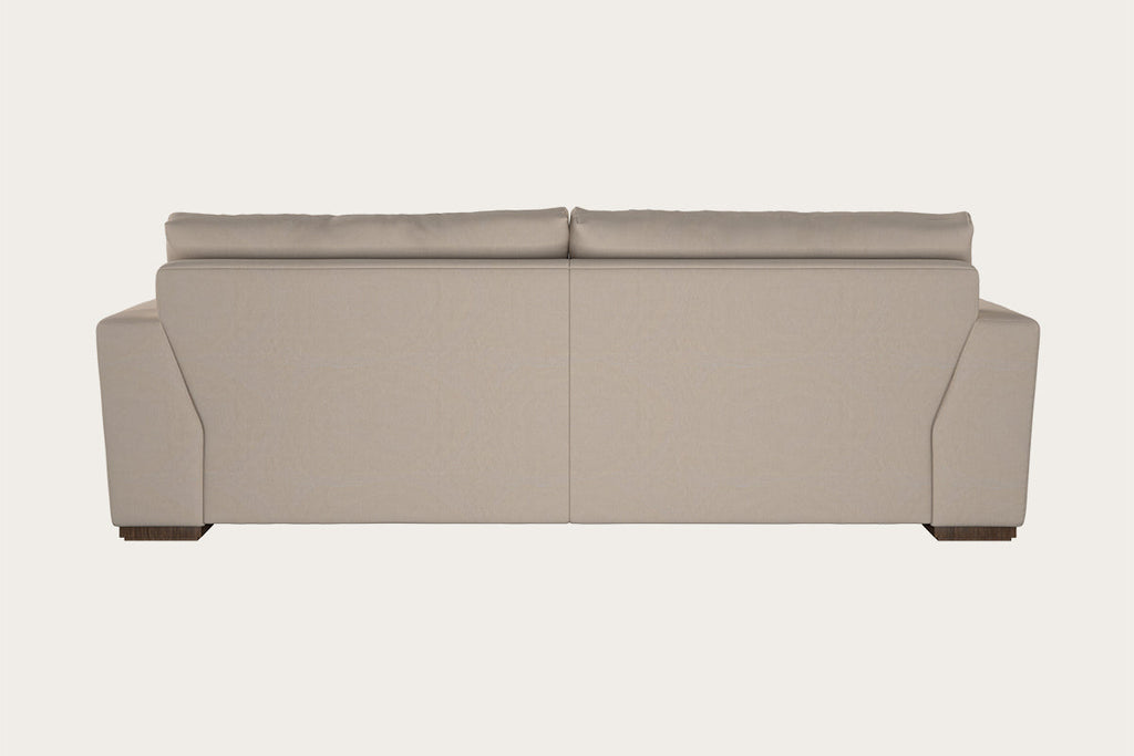 Guddu Large Right Hand Chaise Sofa - Brera Linen Granite