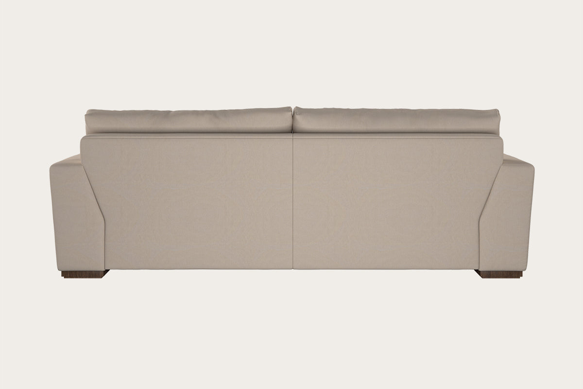 Guddu Large Right Hand Chaise Sofa - Brera Linen Granite