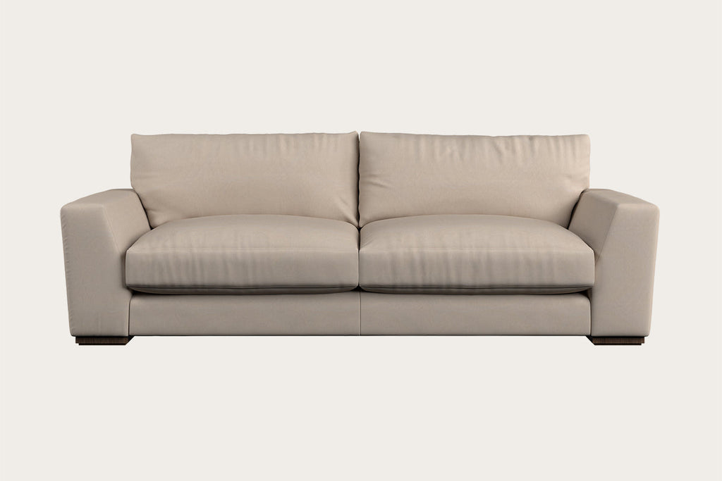 Guddu Large Right Hand Chaise Sofa - Brera Linen Granite
