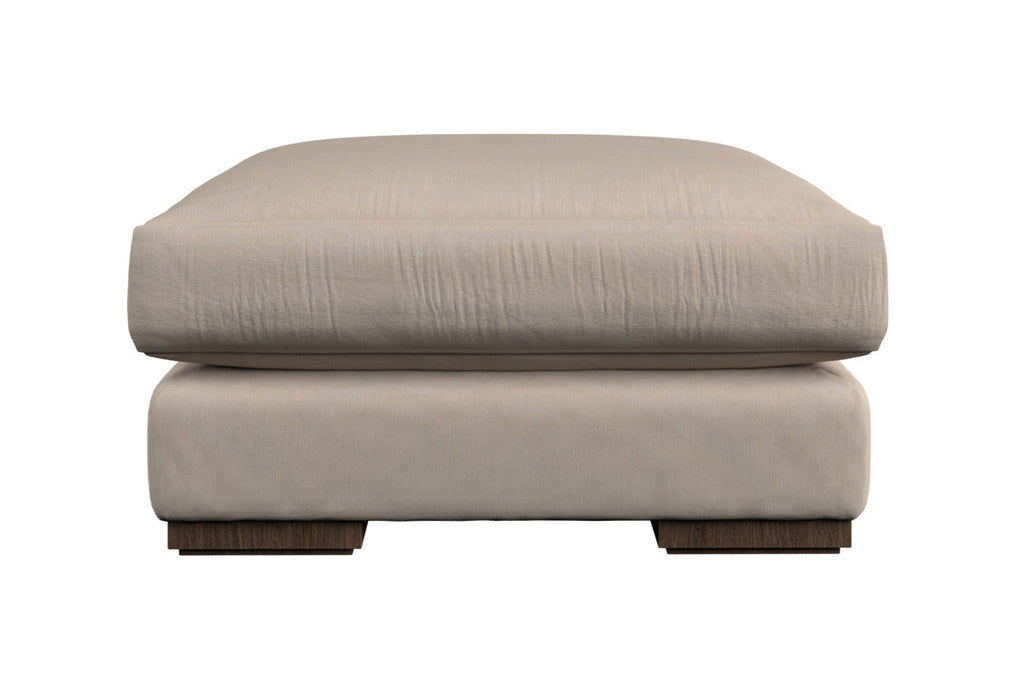 Guddu Large Right Hand Chaise Sofa - Brera Linen Jade